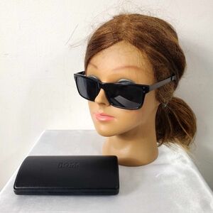 MIZYAKE JAPAN Sunglasses Square Black With Box